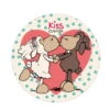 Nici 34585 Kissen Kiss Cushion Brautpaar Jolly Mäh Hochzeit Ø 26cm Plüsch