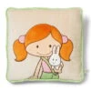 Nici 35507 Kissen MiniLara Mit Hase Wonderland Quadratisch 35x35cm Plüsch