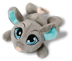 Nici 37763 Maus Grau Liegend Ca 15cm Plüsch Kuscheltier Sweet Hearts