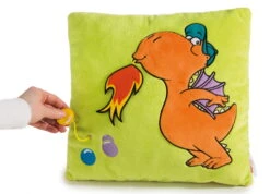 Nici 40693 Kissen Der Kleine Drache Kokosnuss Plüsch 35x35cm -Nici 40693 03 ansicht 02 23681709