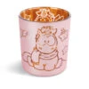 Nici 42449 Kerzenglas Teelichthalter Einhorn Theodor & Rainbow Flair 7x8cm