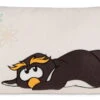 Nici 44126 Kissen FelsenPinguin Frizzy Plüsch Rechteckig 43x25cm Winter