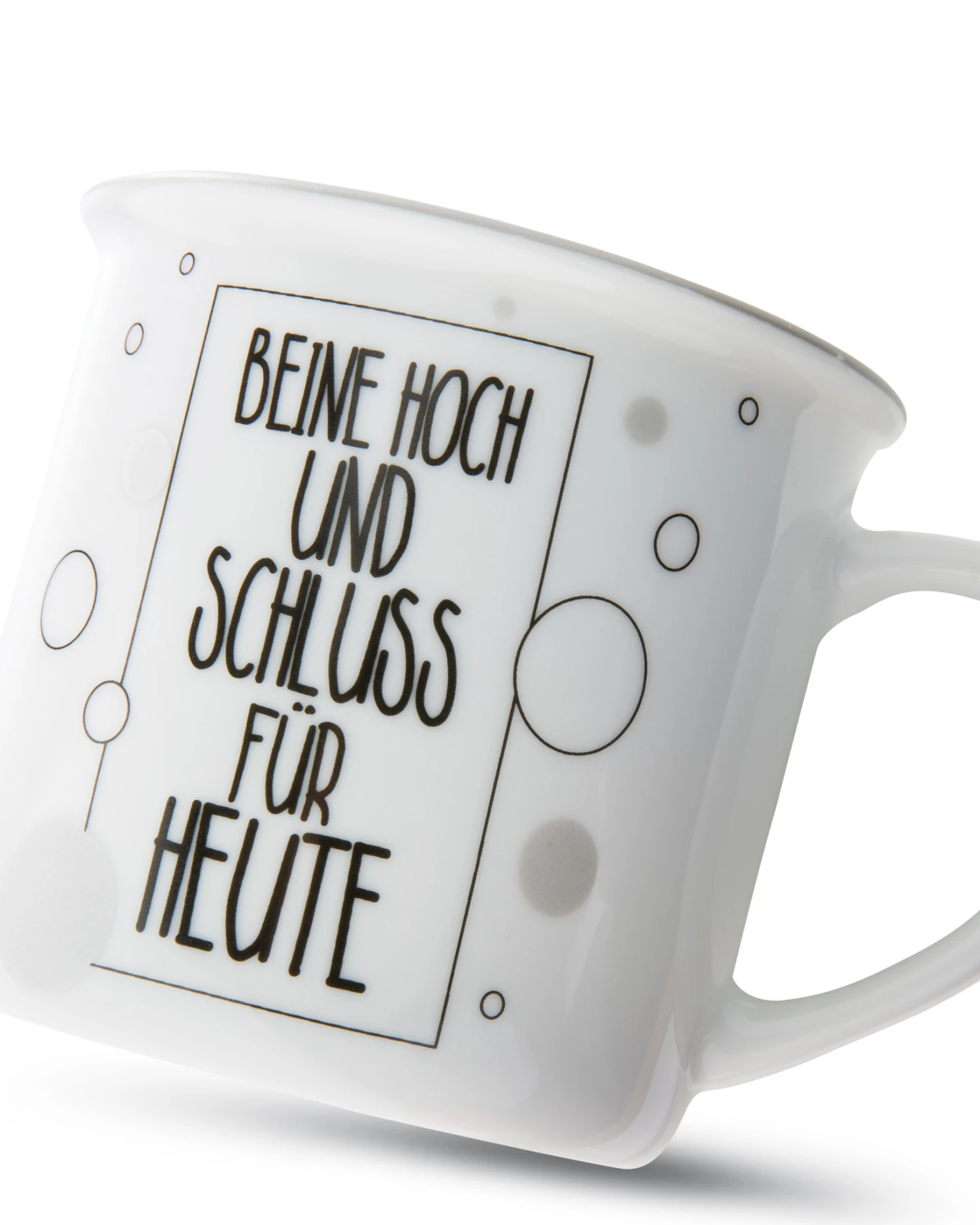 Nici 45033 Porzellantasse Metallic "Beine Hoch Und Schluss Für Heute" Flamingo 4 Nici 45033 Porzellantasse Metallic "Beine Hoch Und Schluss Für Heute" Flamingo – Bild 4