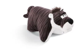 Nici 45320 Kuscheltier-Kissen 2-in-1 Säbelzahntiger Rodriguez 40x30cm Stone Age