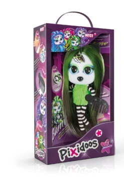 Nici 47506 Pixidoos Bami Grün 20cm 4-tlg Spielset Plüsch In Geschenkverpackung