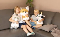 Nici 47827 Glubschis Fuchs Runizzi 45cm Plüsch Kuscheltier Schlenker GREEN -Nici 47826 10 47827 47828 Image 2048x1277 1