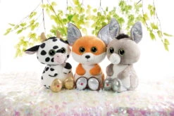 Nici 47826 Glubschis Farm Esel Donki 45cm Plüsch Kuscheltier Schlenker GREEN -Nici 47828 10 47821 47826 Milieu 2048x1365