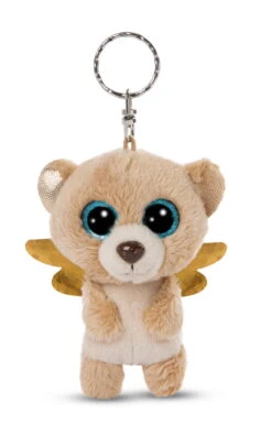 Nici 47831 Schlüsselanhänger Glubschis Guardian Angel Bär Glowy Bombo 9cm
