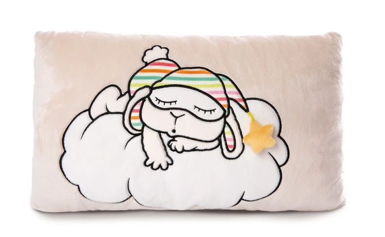 Nici 48294 Kissen Schlafmützen Schaf Jolala 43x25cm Rechteckig Plüsch 1 Nici 48294 Kissen Schlafmützen Schaf Jolala 43x25cm Rechteckig Plüsch