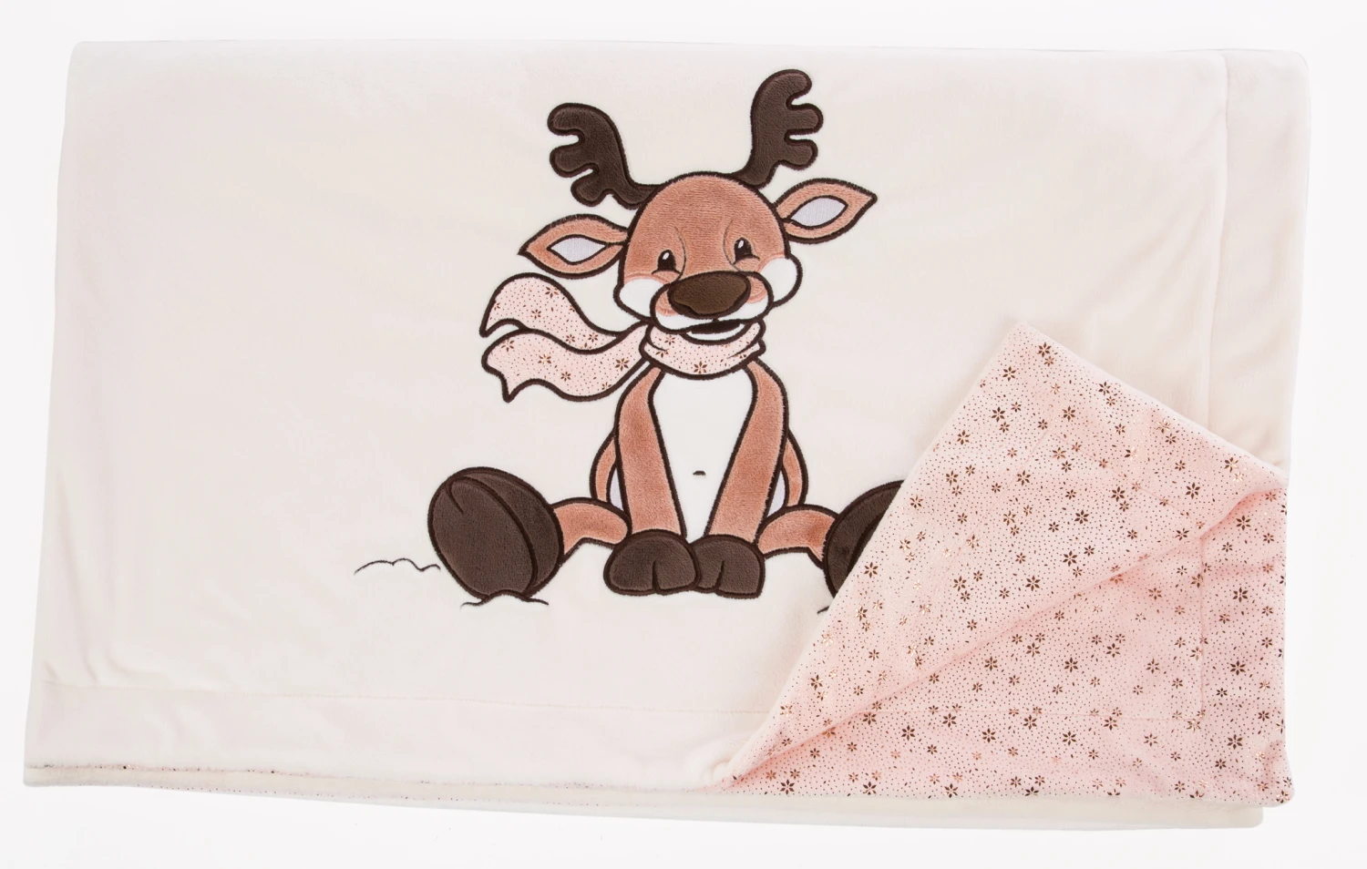 Nici 48335 Plüschdecke Rentier Jonte Ca. 140x175cm Winter Friends GREEN 3 Nici 48335 Plüschdecke Rentier Jonte Ca. 140x175cm Winter Friends GREEN – Bild 3