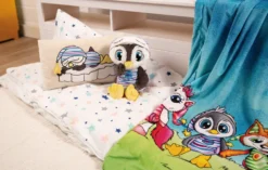NICI Spielwaren Schlafmützen Pinguin Pingulini, 38 Cm (48521) Kuscheltiere Teddies & Plüschfiguren 48521,NICI,Schlafmützen,Kuscheltier,Plüschtier,Einschlafen,Nacht,Bett,Pinguin,Pingulini -Nici 4ec36aedc7566776af477b9e1299d5ea