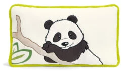 Nici 41093 Kissen Panda Yaa Boo Rechteckig 43x25cm Plüsch Wild Friends