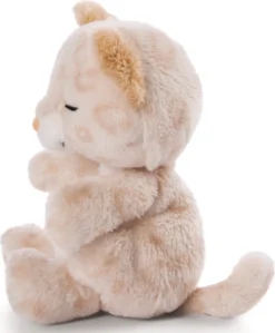 NICI Spielwaren Sleeping Pets Kätzchen Mit Leopardenmuster 12cm Im Kuscheltiere Teddies & Plüschfiguren -Nici 674a73323834edf139ffdafab60ba3bc