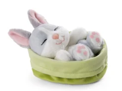Nici 48706 Sleeping Pets Bunnies Hase Grau 12cm Schlafend Im Körbchen Grün -Nici 7d4b22f88f33f0357d5a43a56b110a23