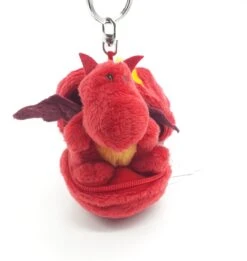 Nici 90637 Schlüsselanhänger Feuerdrache Im Ei Ca 8cm Plüsch Taiwan Limited -Nici 90637 4