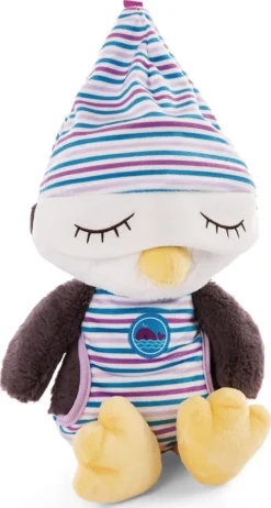 NICI Spielwaren Schlafmützen Pinguin Pingulini, 38 Cm (48521) Kuscheltiere Teddies & Plüschfiguren 48521,NICI,Schlafmützen,Kuscheltier,Plüschtier,Einschlafen,Nacht,Bett,Pinguin,Pingulini