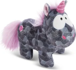 Nici 47653 Einhorn Diamond Dust Schwarz 45cm Plüsch Kuscheltier Glitzernd