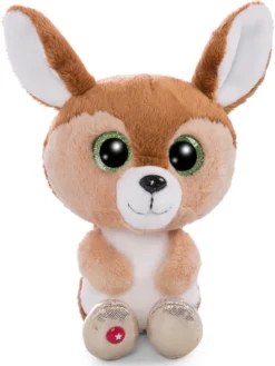 NICI Spielwaren Glubschis Schlenker Rehkitz Feena GREEN, 15 Cm (47694) Kuscheltiere Teddies & Plüschfiguren 47694,NICI,GLUBSCHIS,Plüschtier,Kuscheltier,Schlüsselanhänger,Reh,Rehkitz,Feena,Forest